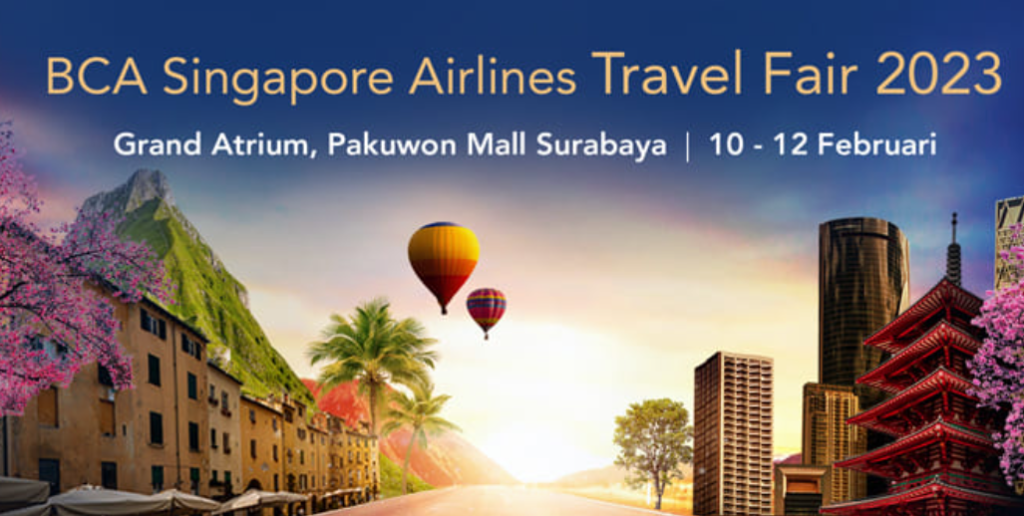 BCA Singapore Airlines Travel Fair Surabaya