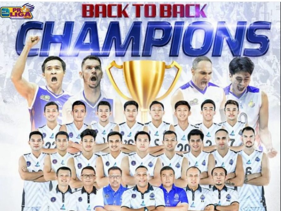 Jakarta LavAni Allo Bank pertahankan juara Proliga 2023 (Instagram @voliproliga2023)