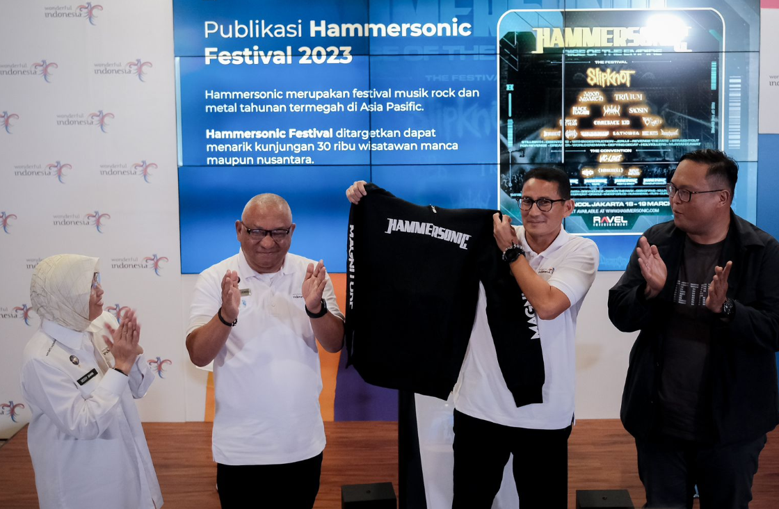 Hammersonic Festival 2023 di Pantai Karnaval Ancol Jakarta