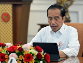 Presiden Jokowi memimpin ratas EUDR di Istana Merdeka, Jakarta, Kamis (13/07/2023). polusi udara