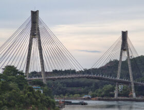 jembatan Barelang kepulauan Riau potensi pulau Rempang foto istock
